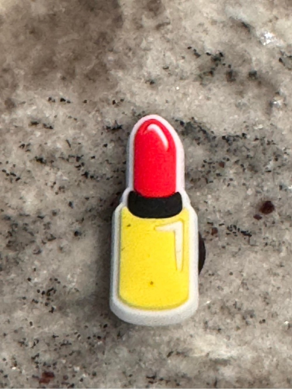 CROCS Lipstick Jibbitz Charm in Red, Yellow, White